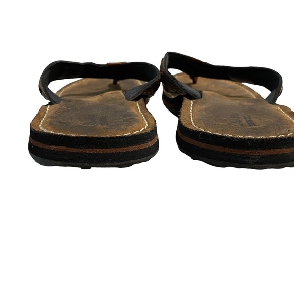 Clarks Women's Thong FENNER NERICE Honey Slip-on Flip Flop Sandal Shoes Size 9 - Picture 7 of 14